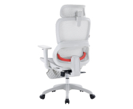 Sihoo B100 Mesh biały z podnóżkiem - 1605508 - zdjęcie 3